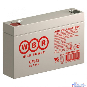 WBR Батарея GP672 (6V/7,2Ah)