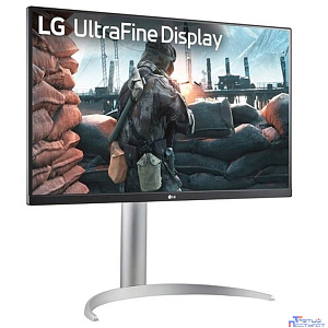 LCD LG 27" 27UP650K-W {IPS 3840x2160 60Hz 5ms 400cd 1200:1 2xHDMI2.0 DisplayPort1.4 3xUSB3.0 FreeSync VESA}