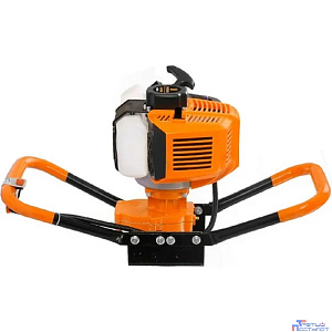 Мотобур CARVER AG- 43/000 [01.003.00038] { 1250Вт/1,7лс, без шнека, d пос=20мм, 43см.куб.  (45 шт/подд) }