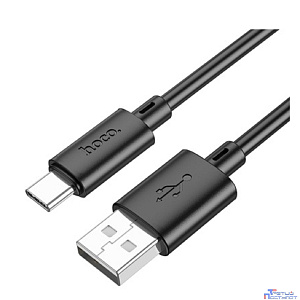HOCO X88/ USB кабель Type-C/ 1m/ 3A/ Black