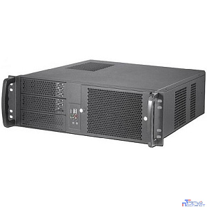 Procase EM338F-B-0 Корпус 3U Rack server case,съемный фильтр, черный, без блока питания, глубина 380мм, MB 12"x9.6"