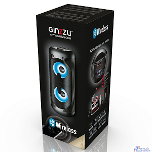 Ginzzu GM-210 Акустическая система, Midi RGB/BT/USB/TF/FM/ДУ