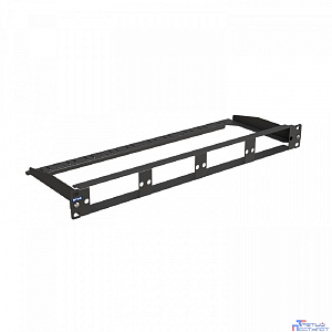 NTSS Наборная 19” патч-панель NTSS PREMIUM для 4 кассет MTP, 1U, черная NTSS-RP-PM-1U-C04-MTP-BL