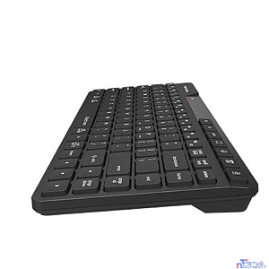 Клавиатура беспроводная A4Tech Fstyler FBK26C AS черный (USB, BT/Radio, slim Multimedia) (FBK26C AS)