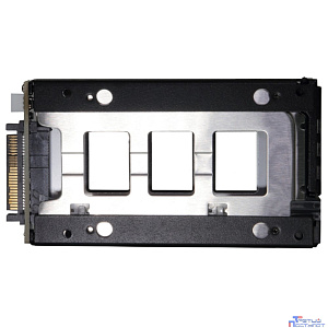 Procase O2-115-NVME-BK Корзина для 1 жесткого диска  NVME U.3/U.2  (7-9.5mm) с замком, для встраивания в оборудование