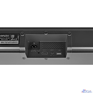 Ginzzu GM-508, Саундбар, 2x25W+50W/HDMI/Optical/BT/LINE IN/USB/ДУ