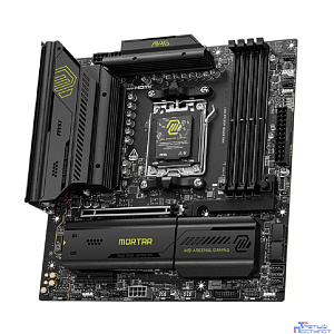 Материнская плата MSI MAG B850M MORTAR WIFI SocketAM5 AMD B850 4xDDR5 mATX AC`97 8ch(7.1) 5Gigabit RAID+HDMI
