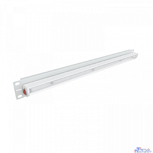 NTSS Панель осветительная NTSS, светодиодная (LED), крепление 19 1U, 220V, кабель 1.5м, немецкий стандарт, серый RAL 7035 NTSS-LU-1U-LED