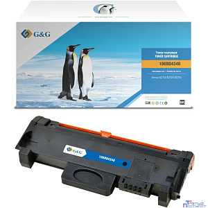 Тонер-картридж G&G,GG-106R04348  аналог Xerox 106R04348 3k с чипом GG-106R04348