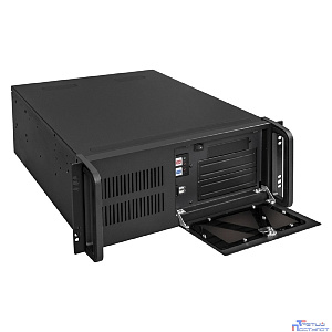 Exegate EX300058RUS Серверный корпус ExeGate Pro 4U450-07/4U4017S <RM 19", высота 4U, глубина 450, БП 700PAS, USB>