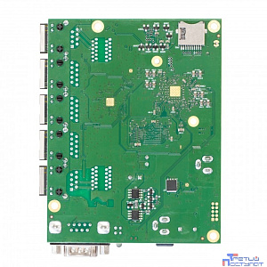 MikroTik RB450Gx4 Плата, 716 МГц (4 ядра), 5х 1G RJ45, microSD, RS232