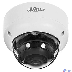 DAHUA DH-IPC-HDBW3441EP-AS-0360B-S2 Уличная купольная IP-видеокамера 4Мп, 1/3” CMOS, объектив 3.6мм, видеоаналитика, микрофон, ИК 50м, IP67, IK10, металл