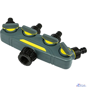 Rexant (62-0225-F) Разветвитель для шланга на 4 канала 1/2"-3/4"