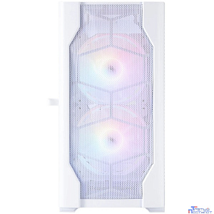 1STPLAYER Корпус DK D4-M FRGB White / mATX / 2x140mm & 1x120mm FRGB fans / D4-M-WH-2F1P-W-1F1-W