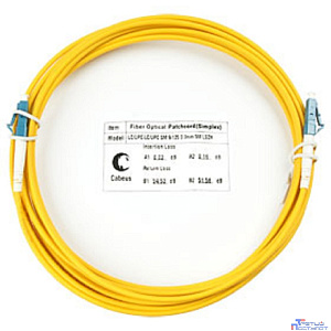 Cabeus FOP(s)-9-LC-LC-25m Шнур оптический simplex LC-LC 9/125 sm 25м LSZH