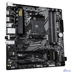 Материнская плата Gigabyte B550M DS3H AC R2 Soc-AM4 AMD B550 4xDDR4 mATX AC`97 8ch(7.1) GbLAN RAID+HDMI+DP