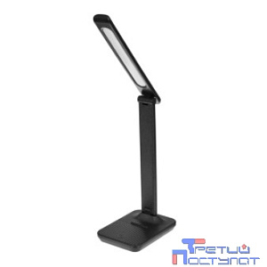 Rexant 609-005 Светильник настольный REXANT Click Skin на основании, LED, 7 Вт 2700-6500 К, диммируемый 3 ступени, заряжаемый (автономный режим 3 часа), корпус с эффектом тиснения кожи