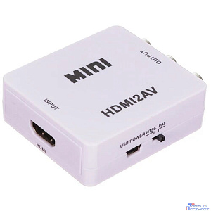 Rexant (17-6931) Конвертер HDMI на 3 RCA, пластик, белый