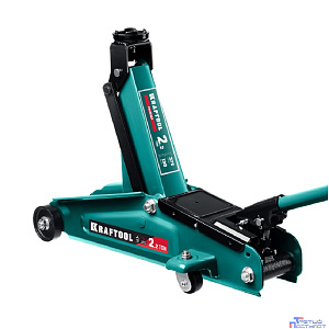 Домкрат гидравлический Kraftool 43452-2 подкатной,  2.25т