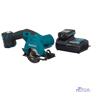 Makita HS301DWAE Пила дисковая аккумуляторная [HS301DWAE] {10.8В,2х2Ач Li-ion(слайдер),1500об\м,диск-ф85мм,рез-25.5мм,1.6кг,чем}
