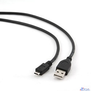 Bion Кабель USB 2.0 - micro USB, AM-microB, 1.8 м, черный [BXP-CCP-mUSB2-AMBM-018]