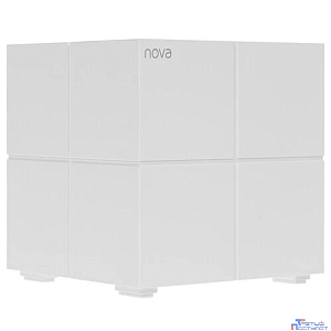 TENDA MW6(2-pack) Домашняя гигабитная Wi-Fi Mesh система АС2100, до 300 Мбит/с на 2,4 ГГц + до 867 Мбит/с на 5 ГГц, LAN 2x 1Гбит/с, 2 встроенные антенны