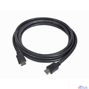 Кабель HDMI Cablexpert 19M/19M, v2.0, медь, позол.контакты, экран, 1.8м, черный, пакет [CC-HDMI4-6]