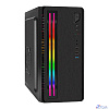 Exegate EX296387RUS Корпус Minitower ExeGate mEVO-7805-XP600 (mATX, БП XP600 с вент. 12см, 2*USB+1*USB3.0, аудио, черный, с 2*RGB подсветкой)