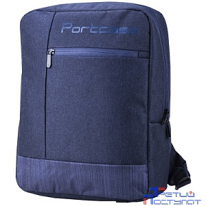 Рюкзак PORTCASE  KBP-132BU (15,6'', синий, полиэстр)
