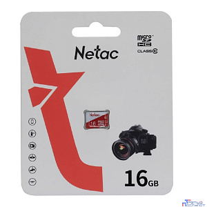 Micro SecureDigital 16GB Netac P500 ECO <NT02P500ECO-016G-S>  (без SD адаптера)