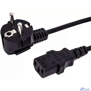 Filum Кабель питания  FL-PC16-EU-C13-1M CEE 7/7- С13, 3х1 мм?, 220В, 10A, чёрный, 1 м.[FL-PC16-EU-C13-1M]