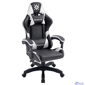 Игровое кресло Companion Черный/белый,класс 3,металл,PU DEFENDER