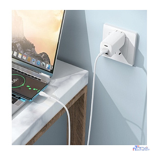 BOROFONE BX121/ USB кабель Type-C/ 1m/ 3A/ белый