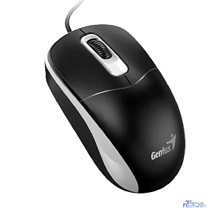 Мышь проводная Genius DX-111 grey (1200dpi,3but, кабель 1,5м) (31010034401)