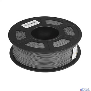 Филамент NVPRINT PLA+ Grey для 3D печати диаметр 1.75мм  длина 330 метров  масса 1 кг
