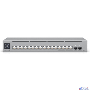 UBIQUITI USW-Pro-Max-16-PoE UniFi Switch PoE-коммутатор в стойку, 4х 2.5G RJ45, 12х 1G RJ45, 2х 10G SFP+, раздача 180 Вт