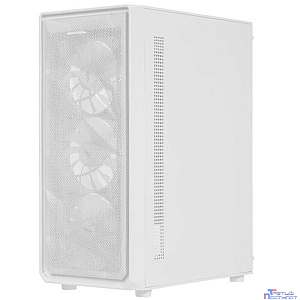 1STPLAYER FD3 White / ATX / 4x120mm LED fans inc. / FD3-WH-4F1-W
