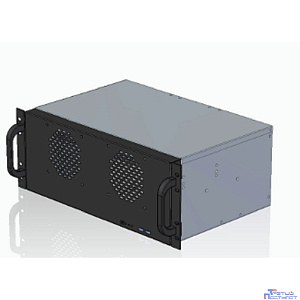 Procase 4U350-08 Корпус 4U server case,8HDD,черный,без блока питания PS/2 ATX,глубина 350мм, MB SSI CEB 12"x10,5"