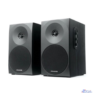 MICROLAB B70 черный {20 Вт, Распределение: 1,5 Вт x 2 RMS, Гармонические искажения: 10 %, 1 Вт на 1 кГц, Диапазон частот: 100 Гц - 18 кГц, Отношение сигнал/шум: > 70 дБ}
