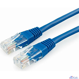 Cablexpert PP12-0.25M/B кат.5e, 0.25м, литой, многожильный, синий (PP12-0.25M/B)