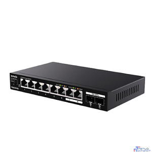 TENDA TEM2010X 8-Портовый коммутатор Ethernet 2.5G с 2 портами 10G SFP+