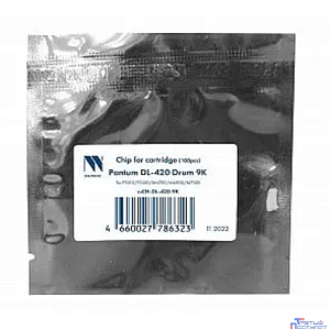 NV Print (NV-CH-DL420) Чип  для Pantum (DL-420) P3010/P3300/M6700/M6800/M7100 Drum (12K)