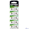 Camelion G13 BL-10 Mercury Free (AG13-BP10(0%Hg), 357A/LR44/A76 батарейка для часов) (10 шт. в уп-ке)